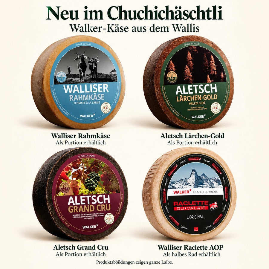 Raclette aus dem Wallis: Geschichte, Genuss und neue Walker-Käse