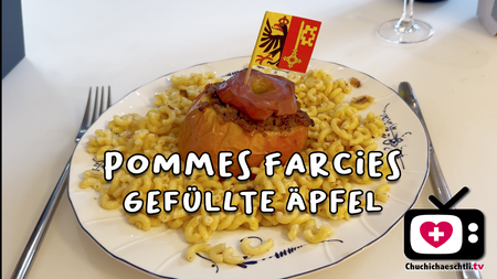 Pommes Farcies - Gefüllte Äpfel aus Genf