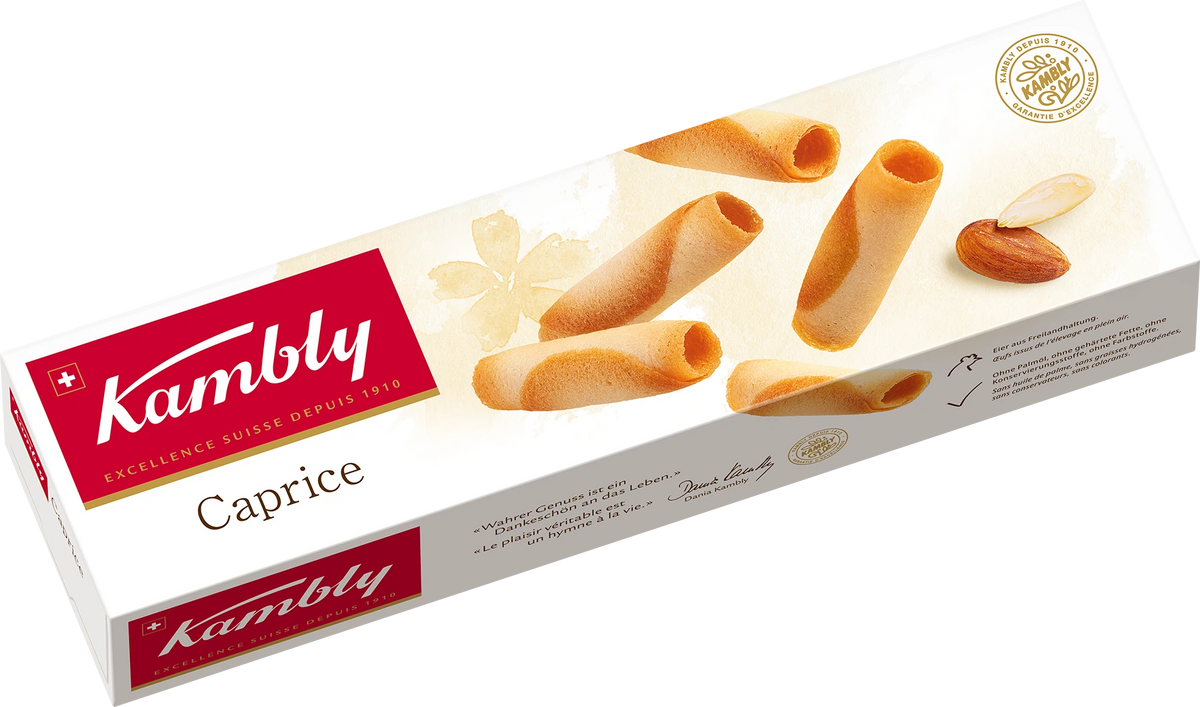 Kambly Caprice – Produktverpackung