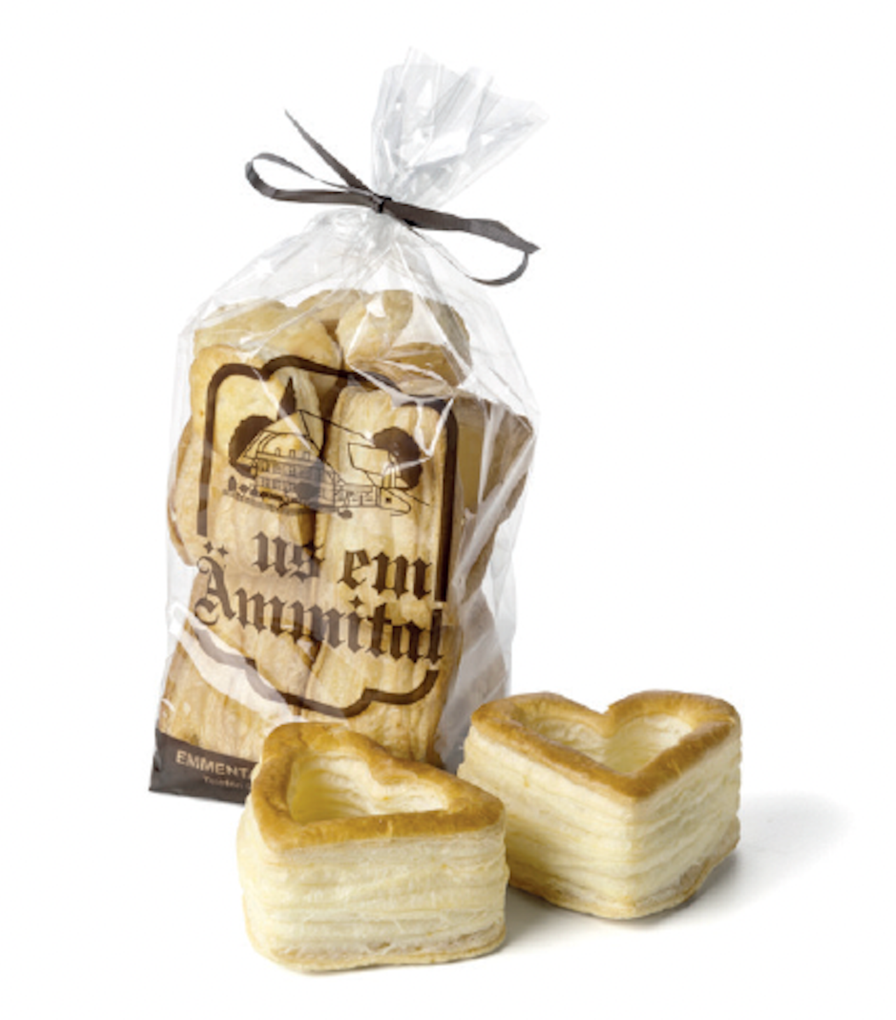 Emmentaler Backwaren Blätterteig Pastetli Herz - Chuchichäschtli - Feines aus der Schweiz