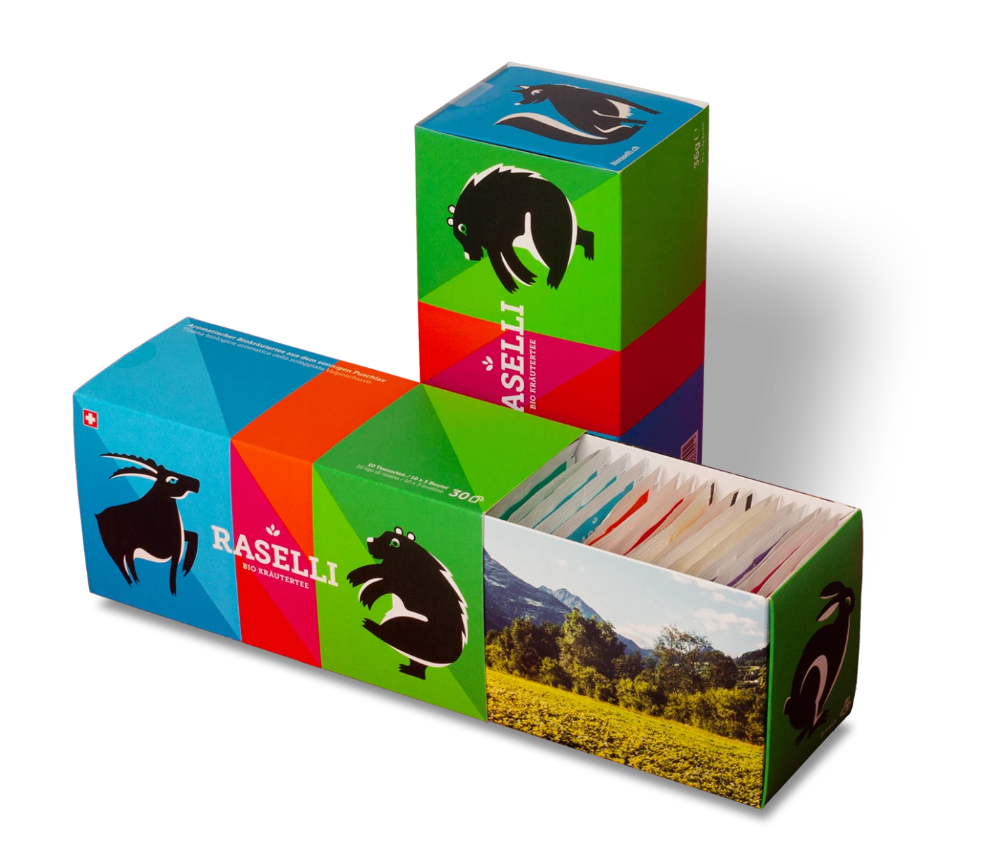 Raselli Tee Degustationsbox - Chuchichäschtli - Feines aus der Schweiz