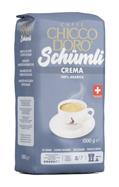 Caffè Chicco d'Oro Schümli Crema Kilobeutel - Chuchichäschtli - Feines aus der Schweiz