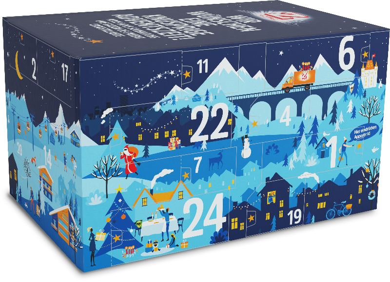 Zweifel Adventskalender 2025 (Auslieferung ab Anfang November 2025) - Chuchichäschtli - Feines aus der Schweiz