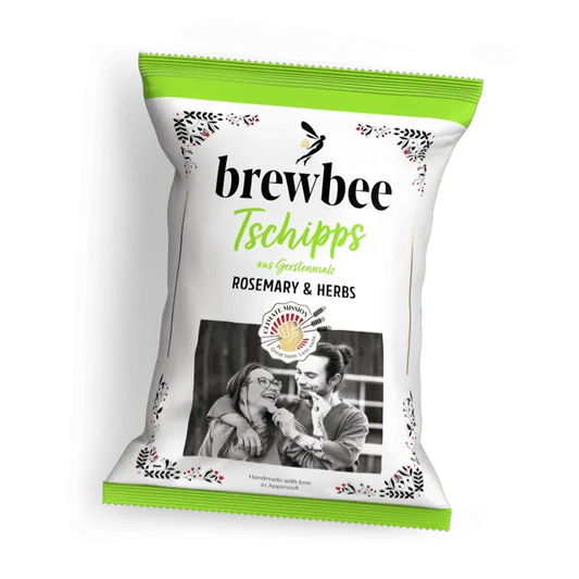 Appenzeller brewbee tschipps mit Kräutern - Chuchichäschtli - Feines aus der Schweiz