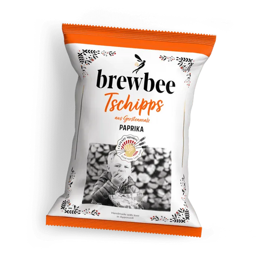 Appenzeller brewbee tschipps mit Paprika - Chuchichäschtli - Feines aus der Schweiz