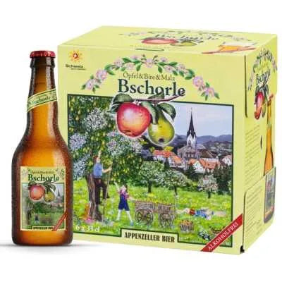 Appenzeller Bschorle 6er Pack (zzgl. € 1,50 Einwegpfand) - Chuchichäschtli - Feines aus der Schweiz