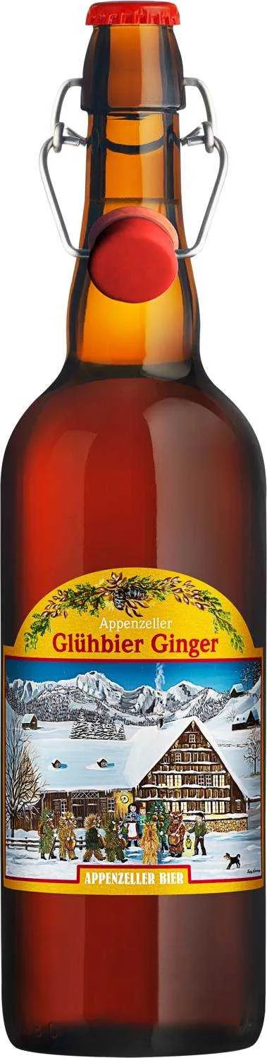 Appenzeller Glühbier Ingwer (zzgl. € 0.25 Einwegpfand) - Chuchichäschtli - Feines aus der Schweiz