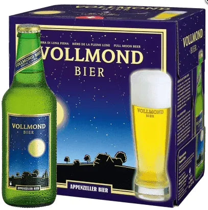 Appenzeller Vollmond Bier 6erPack (zzgl. € 1,50 Einwegpfand) - Chuchichäschtli - Feines aus der Schweiz