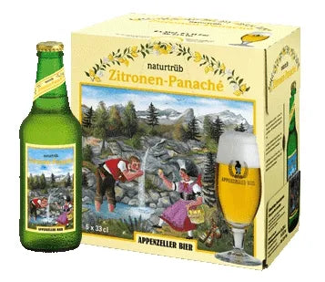Appenzeller Zitronen Panaché Bier 6erPack (zzgl. € 1,50 Einwegpfand) - Chuchichäschtli - Feines aus der Schweiz