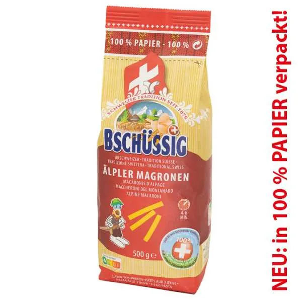 Bschüssig Älpler Magronen - Chuchichäschtli - Feines aus der Schweiz