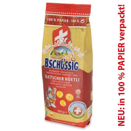 Bschüssig Gletscherhüetli - Chuchichäschtli - Feines aus der Schweiz
