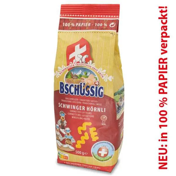 Bschüssig Urschweizer Schwinger Hörnli - Chuchichäschtli - Feines aus der Schweiz