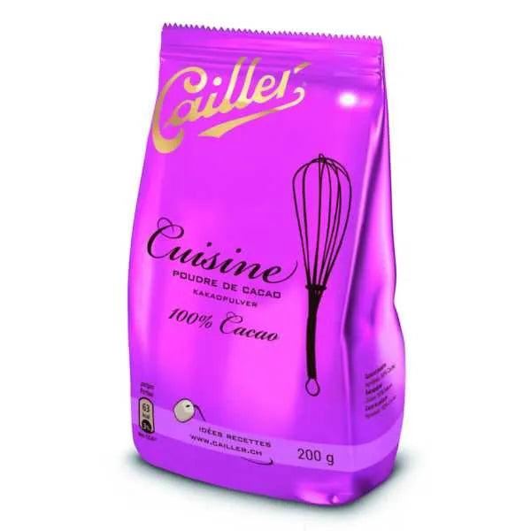 Cailler Cuisine Schokoladenpulver 100% Cacao - Chuchichäschtli - Feines aus der Schweiz