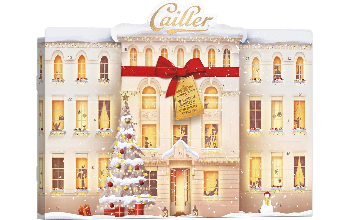 Cailler Adventskalender – Produktverpackung
