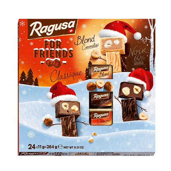 Camille Bloch Ragusa for friends gemischt (Weihnachts-Edition) - Chuchichäschtli - Feines aus der Schweiz