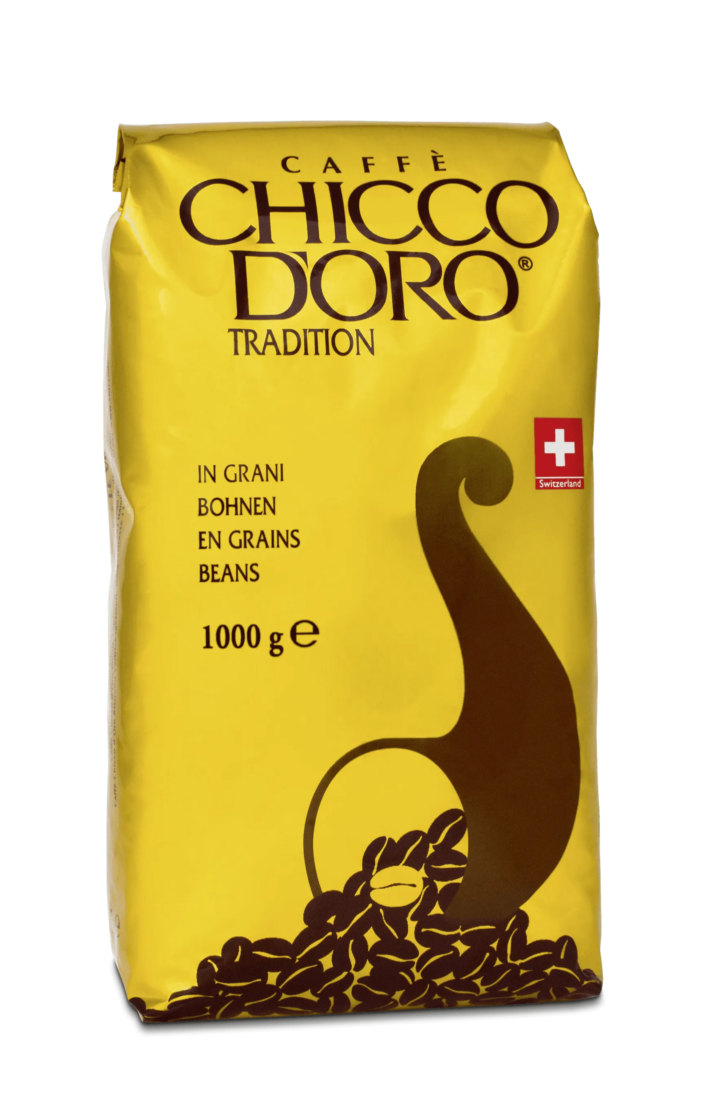 Caffè Chicco d'Oro Tradition Bohnen Kilobeutel - Chuchichäschtli - Feines aus der Schweiz