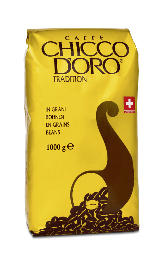 Caffè Chicco d'Oro Tradition Bohnen Kilobeutel - Chuchichäschtli - Feines aus der Schweiz