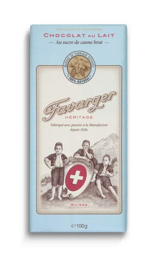 Favarger Héritage - Milchschokolade - Chuchichäschtli - Feines aus der Schweiz