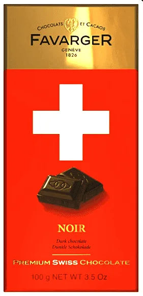 Favarger Premium Noir - Chuchichäschtli - Feines aus der Schweiz