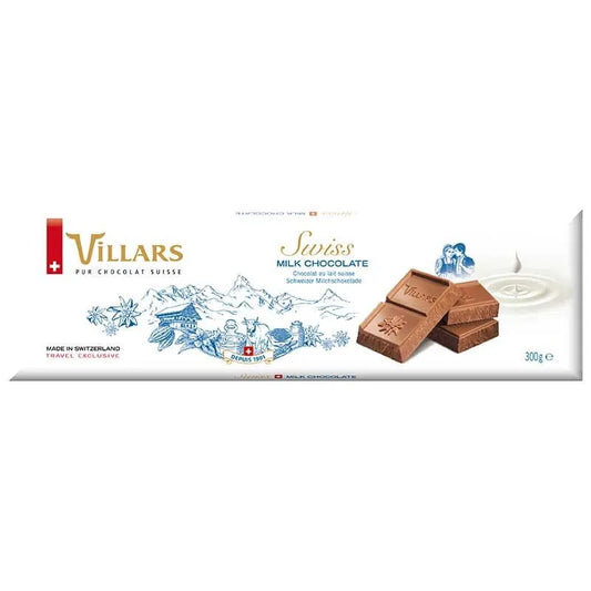 Villars Milchschokolade Premium grosse Tafel - Chuchichäschtli - Feines aus der Schweiz