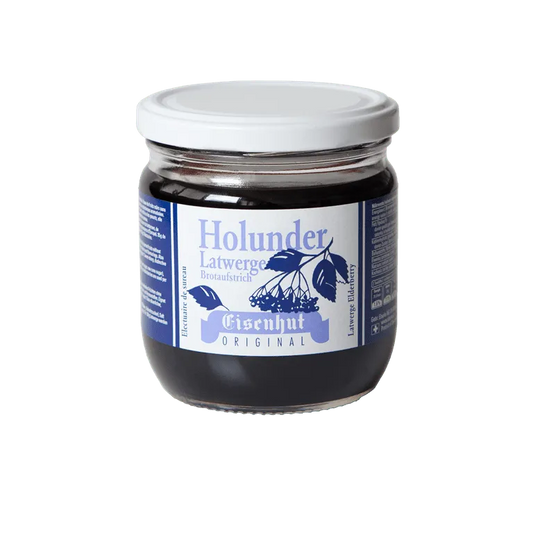 Eisenhut Latwerge Holunder - Chuchichäschtli - Feines aus der Schweiz