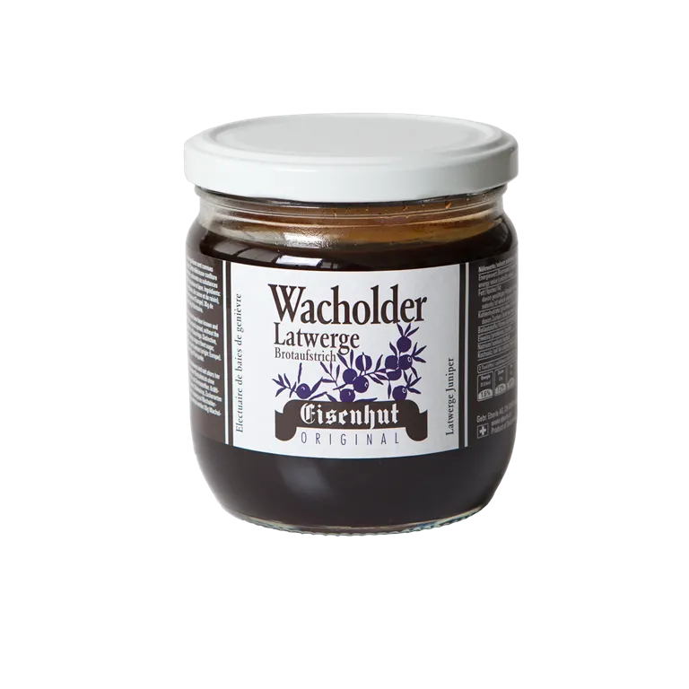 Eisenhut Latwerge Wacholder - Chuchichäschtli - Feines aus der Schweiz