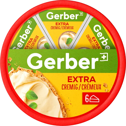 Gerber extra Schmelzkäse laktosefrei - Chuchichäschtli - Feines aus der Schweiz
