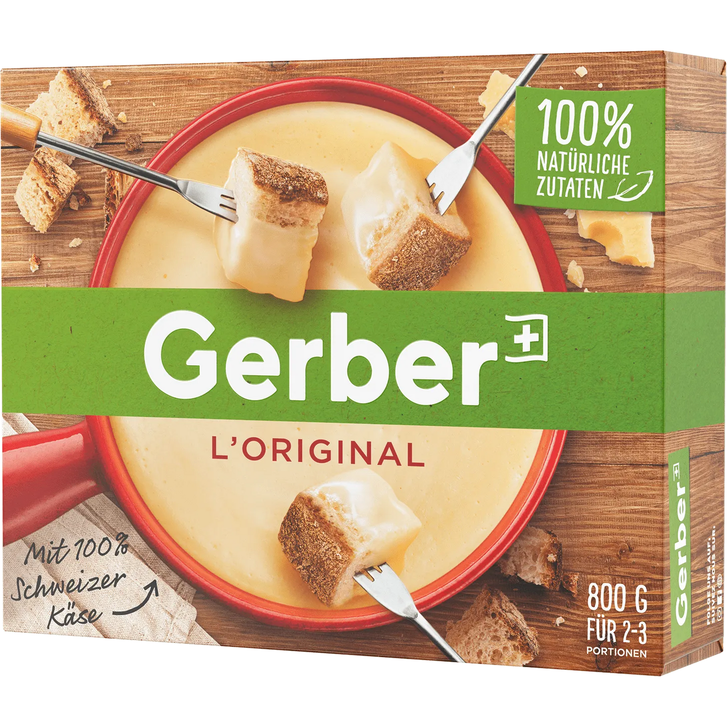 Gerber Fondue L'Original (2x400g) - Chuchichäschtli - Feines aus der Schweiz