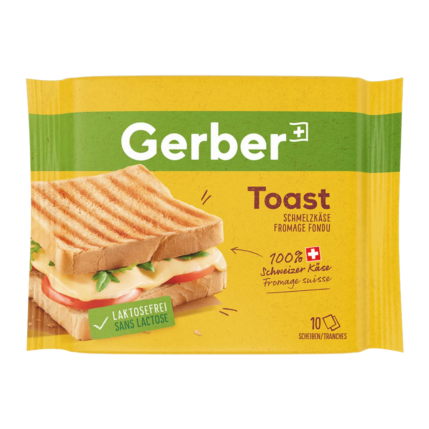 Gerber Schmelzkäse Toast - Chuchichäschtli - Feines aus der Schweiz