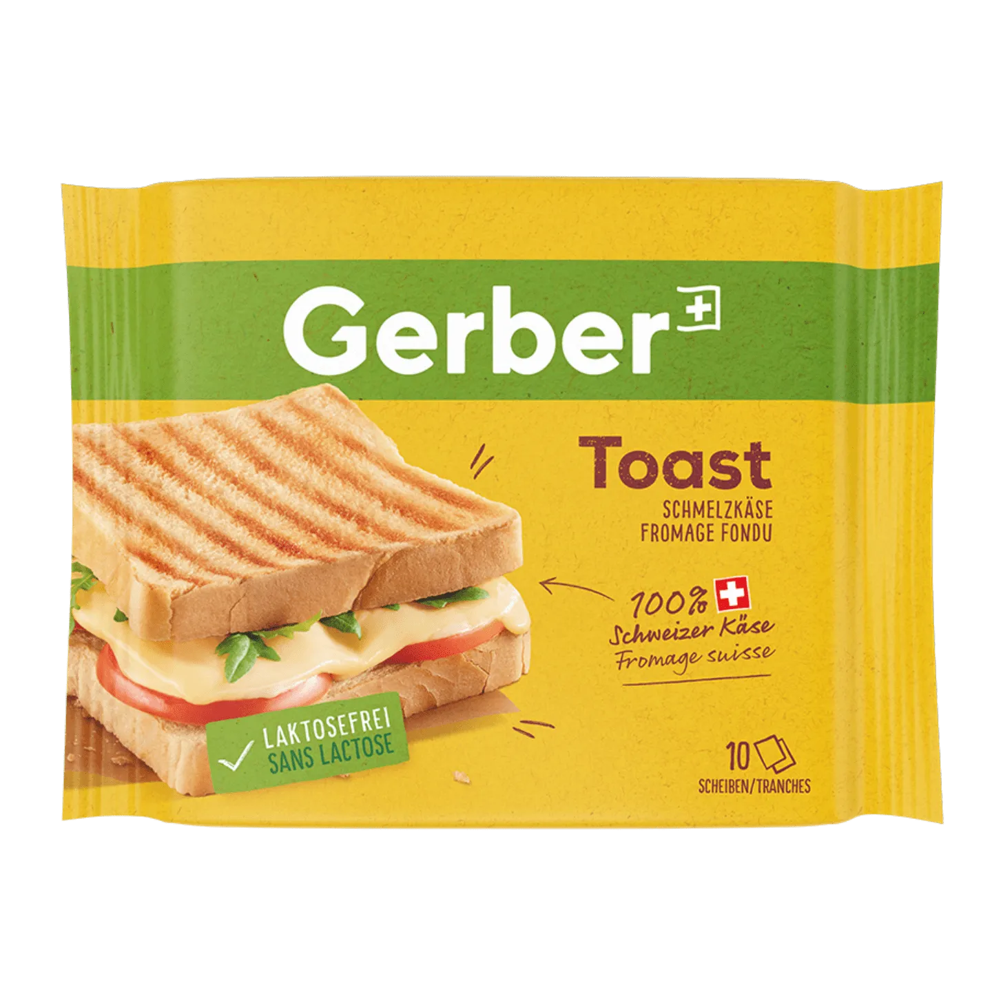 Gerber Schmelzkäse Toast - Chuchichäschtli - Feines aus der Schweiz