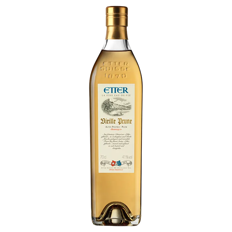 Etter Vieille Prune Barrique (Alte Löhrpflaume) - Chuchichäschtli - Feines aus der Schweiz