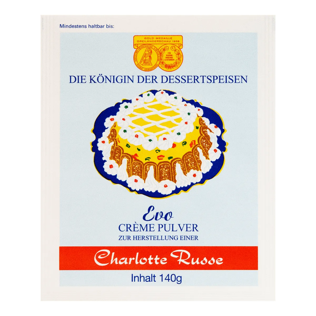 Evo Crème Pulver Charlotte Russe - Chuchichäschtli - Feines aus der Schweiz