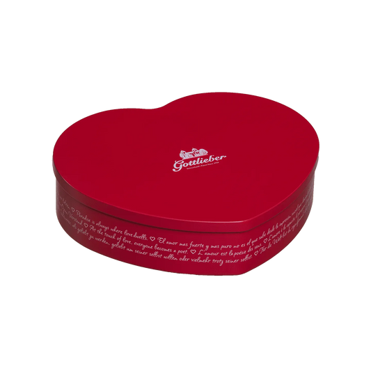 Gottlieber Hüppen Herzdose Classic - Chuchichäschtli - Feines aus der Schweiz