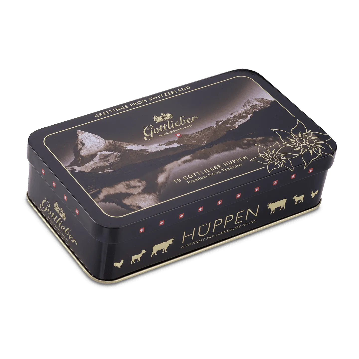 Gottlieber Hüppen Tradition Schmuckdose Schweiz - Chuchichäschtli - Feines aus der Schweiz