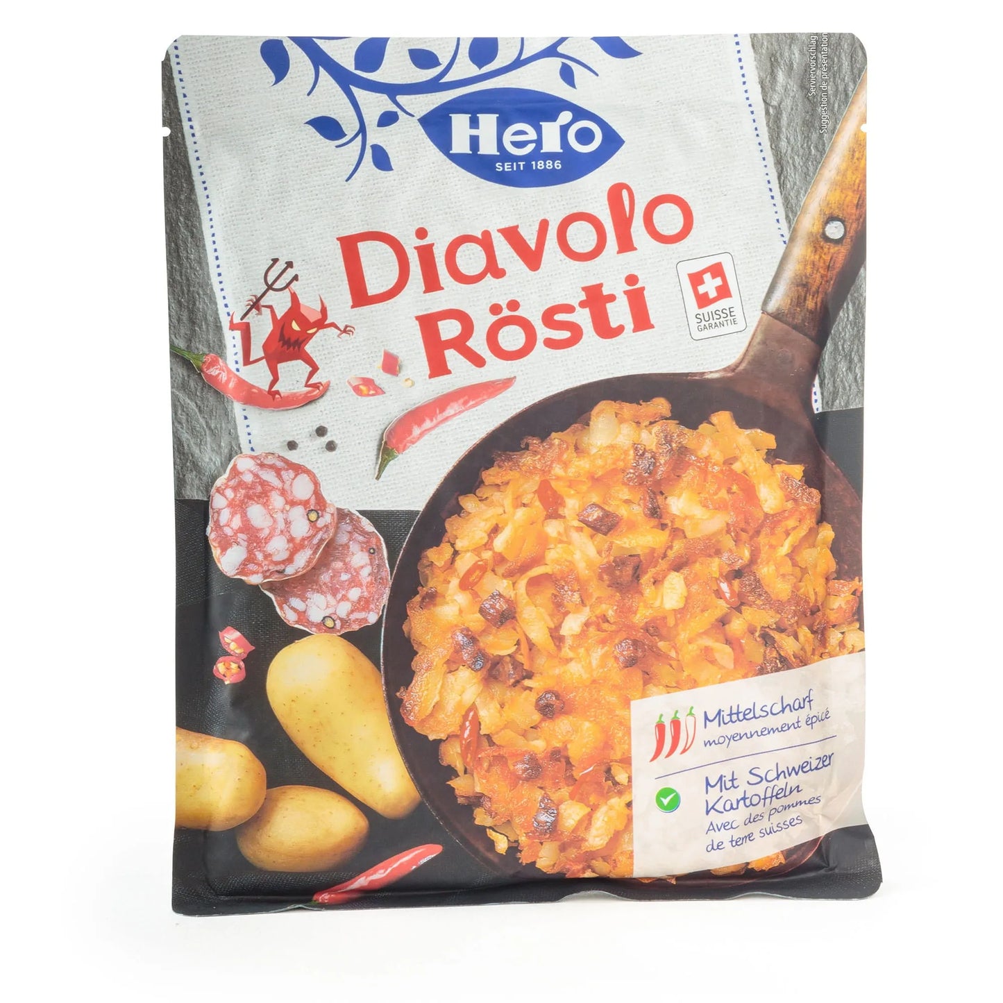 Hero Diavolo Rösti - Chuchichäschtli - Feines aus der Schweiz