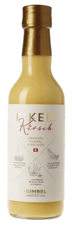 Humbel Kikeri Kirsch Eierlikör - Chuchichäschtli - Feines aus der Schweiz