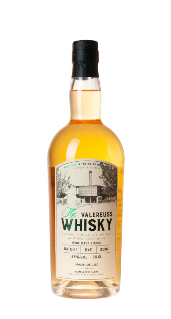 Humbel Whisky ValeReuss Batch 1 Rye 2016 - Chuchichäschtli - Feines aus der Schweiz