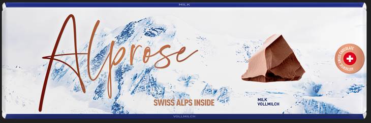 Alprose Milchschokolade - Chuchichäschtli - Feines aus der Schweiz