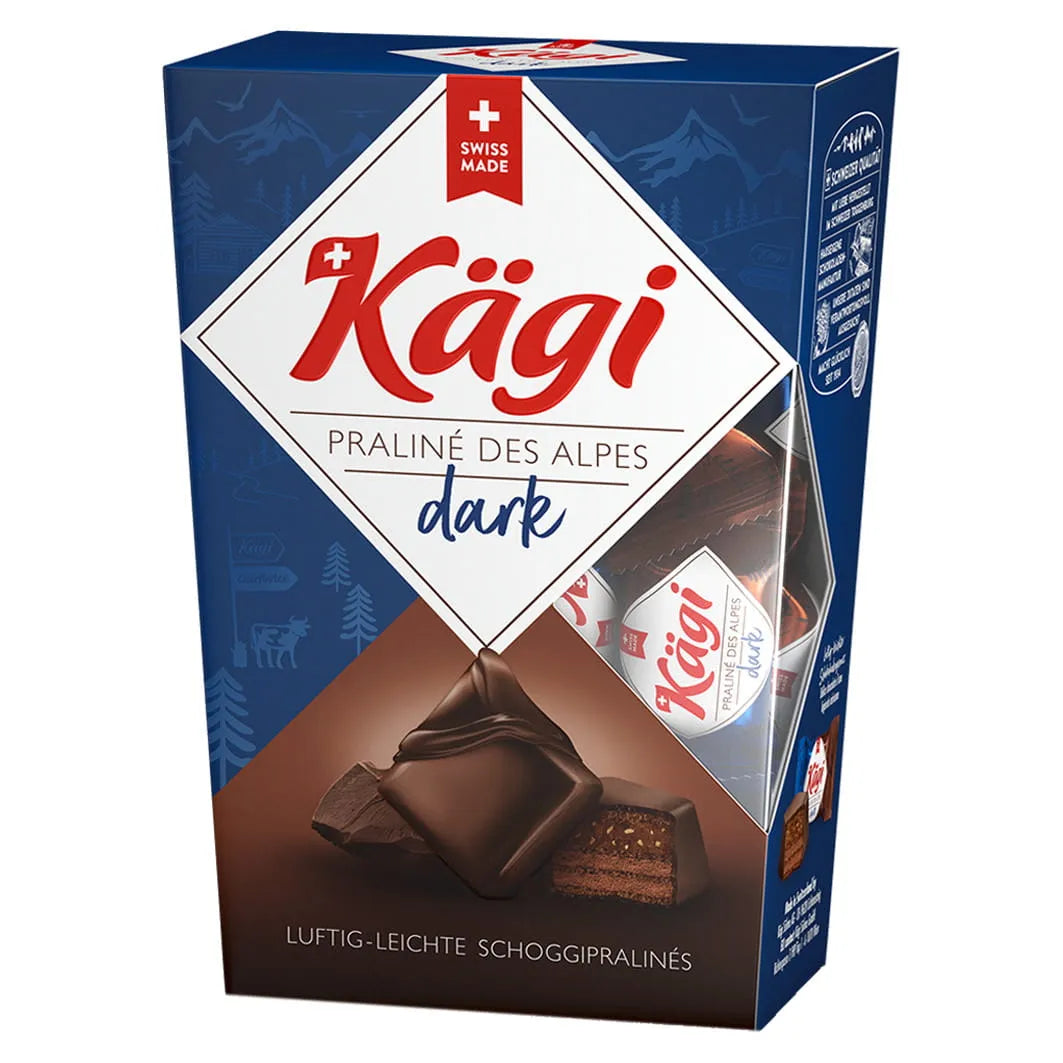 Kägi Pralinen Dark - Chuchichäschtli - Feines aus der Schweiz