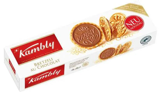 Kambly Bretzeli au Chocolat - Chuchichäschtli - Feines aus der Schweiz