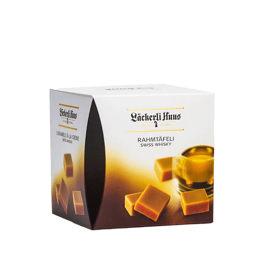 Läckerli Huus Rahmtäfeli Whisky - Chuchichäschtli - Feines aus der Schweiz