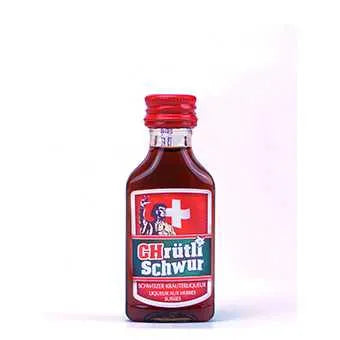 Chrütlischwur Kräuterlikör - Chuchichäschtli - Feines aus der Schweiz