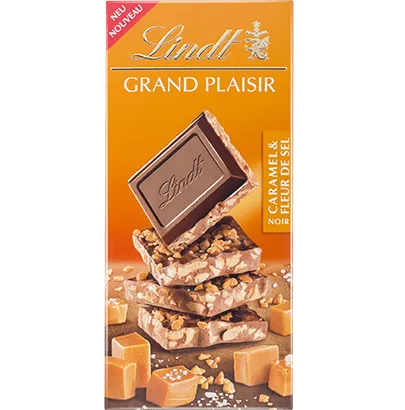 Lindt Caramel-Fleur de Sel Les Grandes - Chuchichäschtli - Feines aus der Schweiz