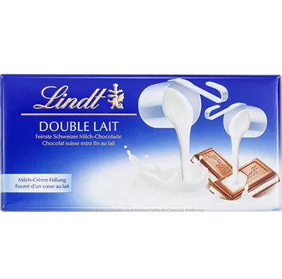 Lindt Milch Double Lait - Chuchichäschtli - Feines aus der Schweiz