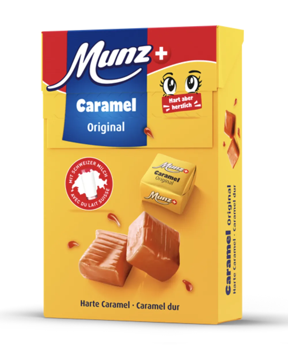 Munz Caramel Original - Chuchichäschtli - Feines aus der Schweiz