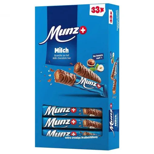 Munz Praliné Prügeli Box à 33 Stk. - Chuchichäschtli - Feines aus der Schweiz