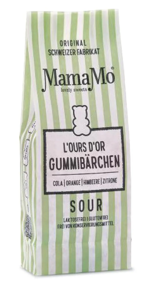 MamaMo Saure Schweizer Gummibärchen - Chuchichäschtli - Feines aus der Schweiz