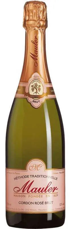 Mauler Cordon Rosé Brut Vin Mousseux - Chuchichäschtli - Feines aus der Schweiz