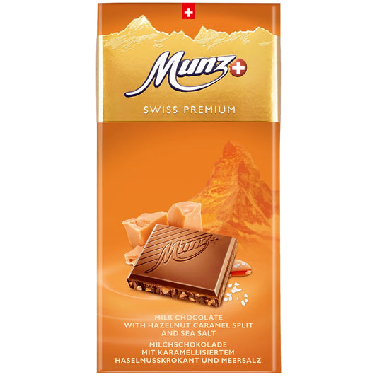 Munz Swiss Premium Caramel & Salz - Chuchichäschtli - Feines aus der Schweiz