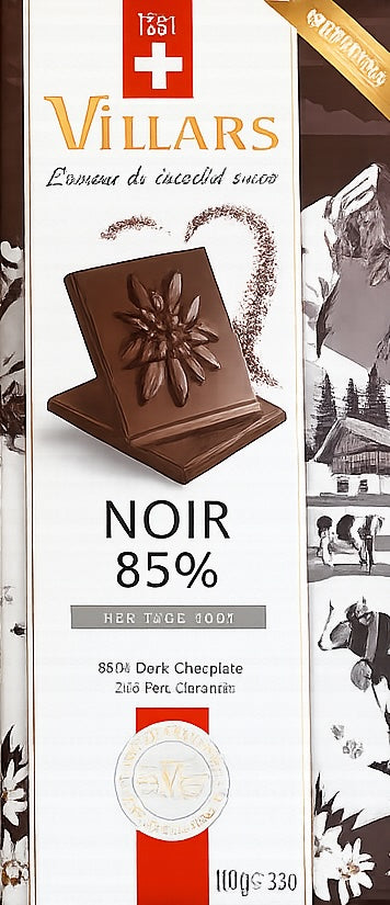 Villars Dunkle Schokolade Noir 85%